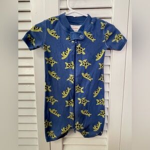 Hanna Andersson Baby 2-Way Zip Shortie Sleeper